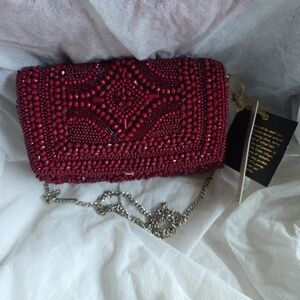 Elegant Beaded Clutch